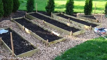 Raised bed Garden by Randy and Sharon Green