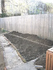 Amending the soil