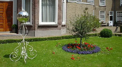 Island Garden scaled to dwarf tree by Charles Hutchins