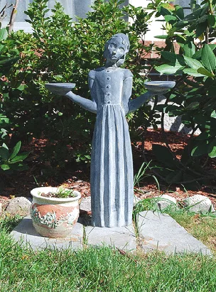 Give your statue a grounded place if not tucked in by Michael Perrie