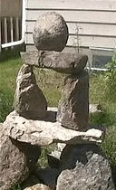 Rock Sculpture2 by Shela Steele