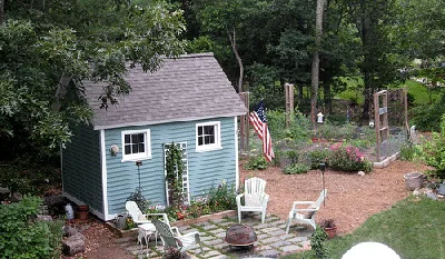 Garden Shed by C M Kalina